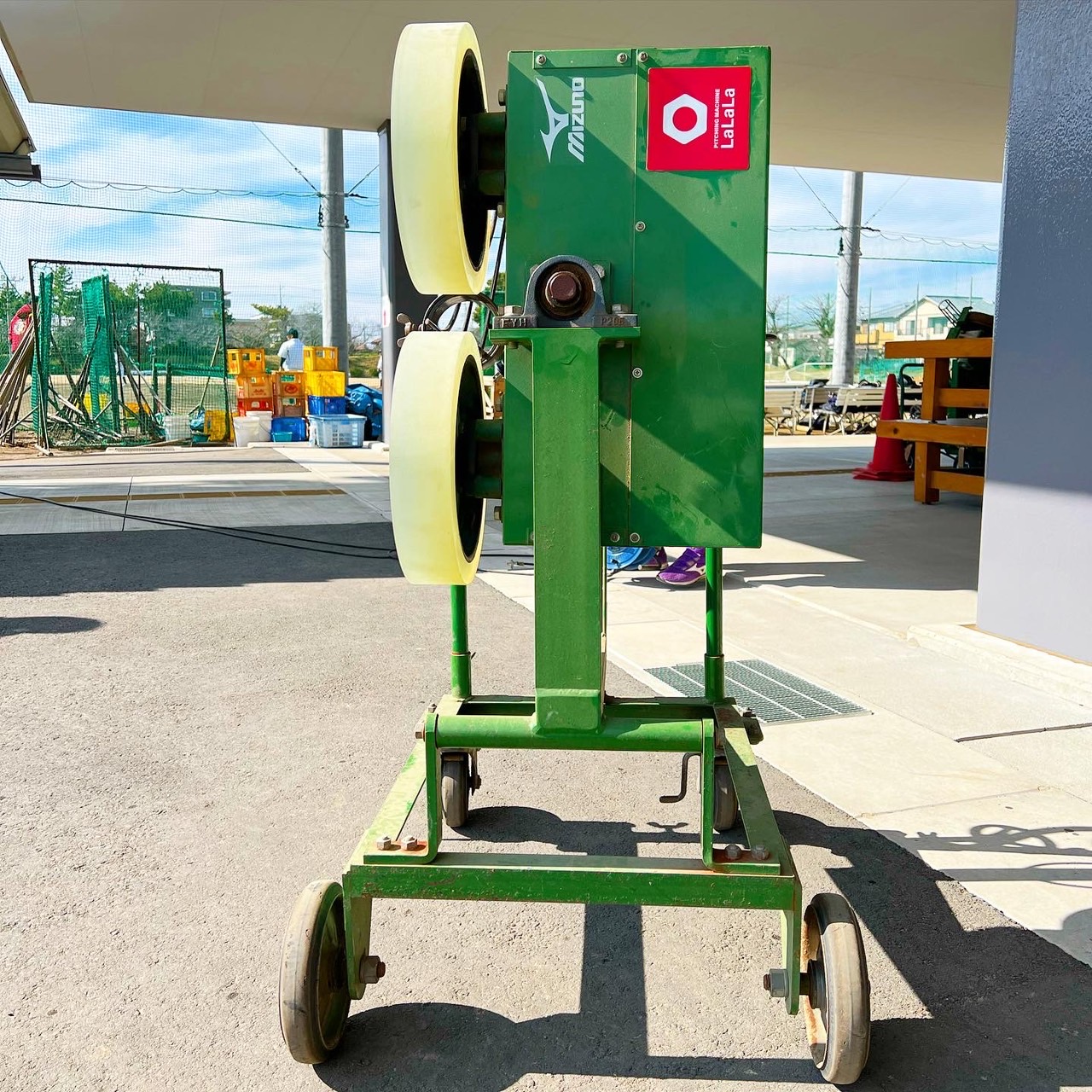 静岡県 磐田南高校 - 【野球】 ピッチングマシン ららら