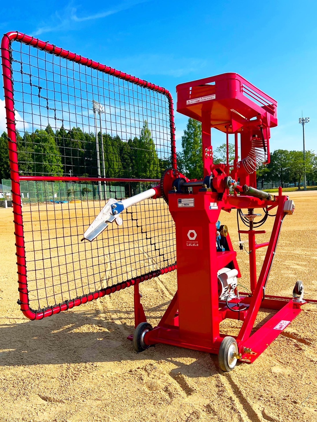 福井県 越前ニューヒーローズ - 【野球】 ピッチングマシン ららら