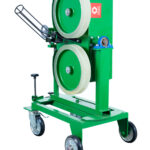 中古カーブピッチングマシン 大型ホイール MAX150km/h 変化球対応